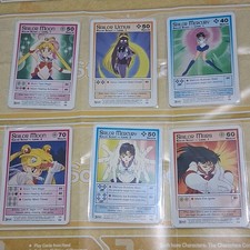 Dart Flipcards Sailor Moon Premier Edition 2000 Non-sport Cards Lot Of 6 Dart Flipcards Sailor Moon Premier Edition 2000 Non-sport Cards Lot Of 6