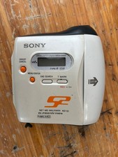 Sony Net MD Walkman MZ-S2 Sports MiniDisc Player Recorder - For Parts/Repair