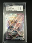 2021 POKEMON SWORD & SHIELD FUSION STRIKE #114 MEW VMAX FULL ART CGC 8 NM/MINT