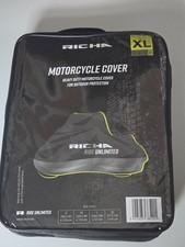RICHA HEAVY DUTY OUTDOOR MOTORCYLE / MOTORBIKE / SCOOTER COVER - BLACK XL