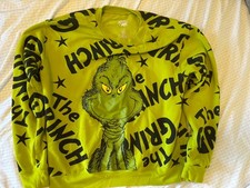 THE GRINCH JUNIOR LADIES SWEATSHIRT SIZE small