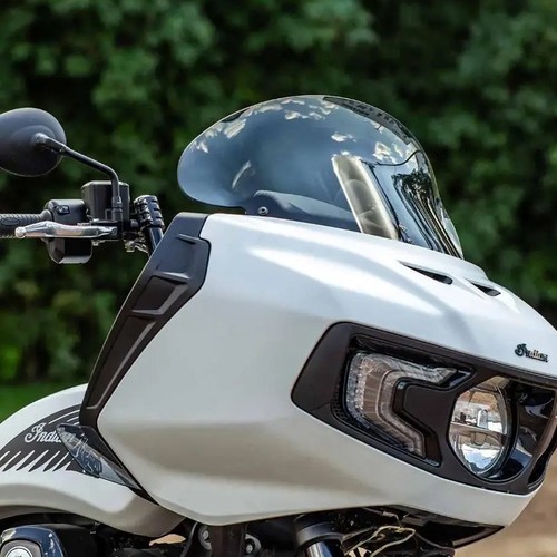 11" Tinted Flare Windshields For Indian Pursuit Dark Horse Limited Icon 2022-25 - Picture 4 of 11