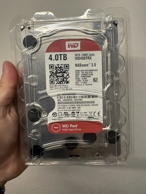 Western Digital Red 4TB WD40EFRX 5400RPM 3,5 Zoll Interne NASware HDD Festplatte