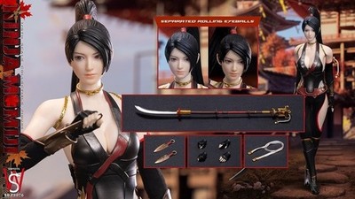 SWTOYS 1/6 忍者 モミジ ブラック版 FS076  未開封新品 In store SWTOYS FS076 1/6 Ninja Momiji Black Version 12