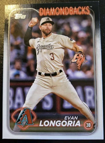 2024 Topps #304 Evan Longoria | Baseball Card