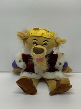 Vintage Disney Store Robin Hood Prince John Mini Bean Bag Plush Doll 9" 90s GUC