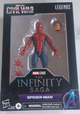 Marvel Legends Infinity Saga Spider-Man Tom Holland Action Figure Civil War 2023