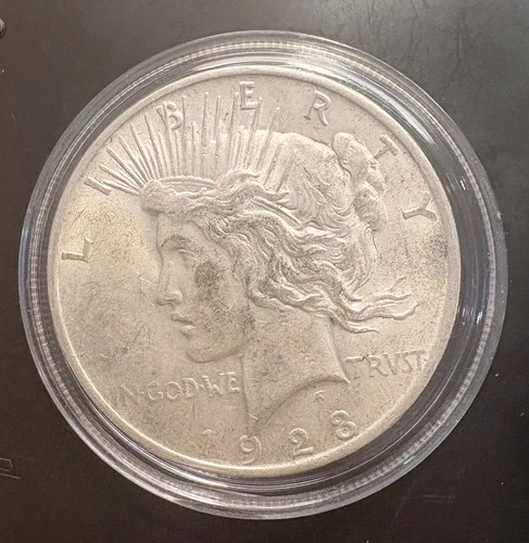 🔥1923 Peace Dollar 90% Silver CoinSnap analysis is Fine to AU🔥
