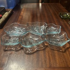1940-1950’s Jeanette Blue Depression Glass 16-12” Relish Tray