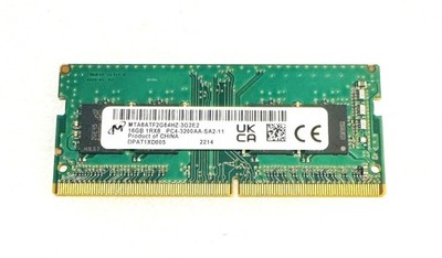 MICRON 16GB 1Rx8 PC4 3200 MTA8ATF2G64HZ-3G2E2 or 3G2F1 LAPTOP MEMORY