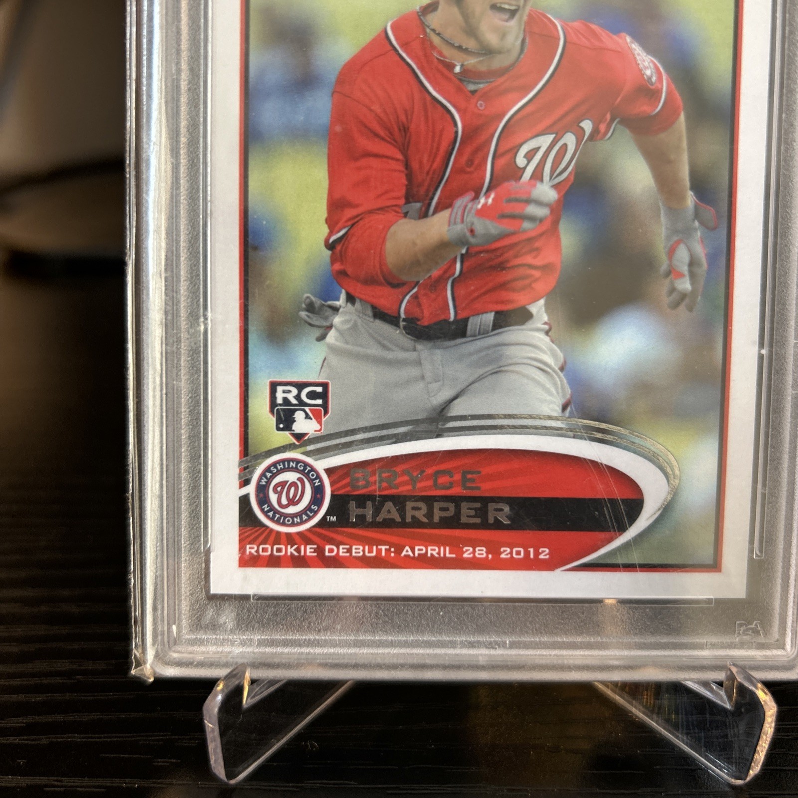 2012 Topps Update Bryce Harper PSA 10 view 5