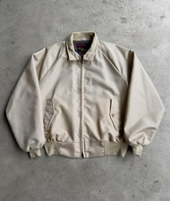 Vintage Cal Craft Plaid Lined Windbreaker Bom...