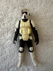 vintage 1983 Star Wars original Biker Scout Action Figure ROTJ Hong Kong