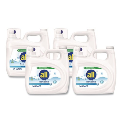 #ad Dial 47463 118 oz Free Clear HE Laundry Detergent 4 Carton New $112.94