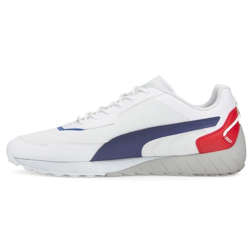 PUMA Bmw Mms Speedfusion Lace Up Mens White Sneakers Casual Shoes 30700002 - Picture 3 of 6