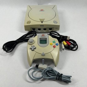 Sega Dreamcast Video Game Console White HKT-3020