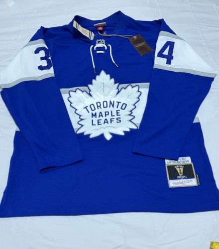 Mitchell & Ness Toronto Maple Leafs Auston Matthews #34 Hockey Jersey Men’s Sz L
