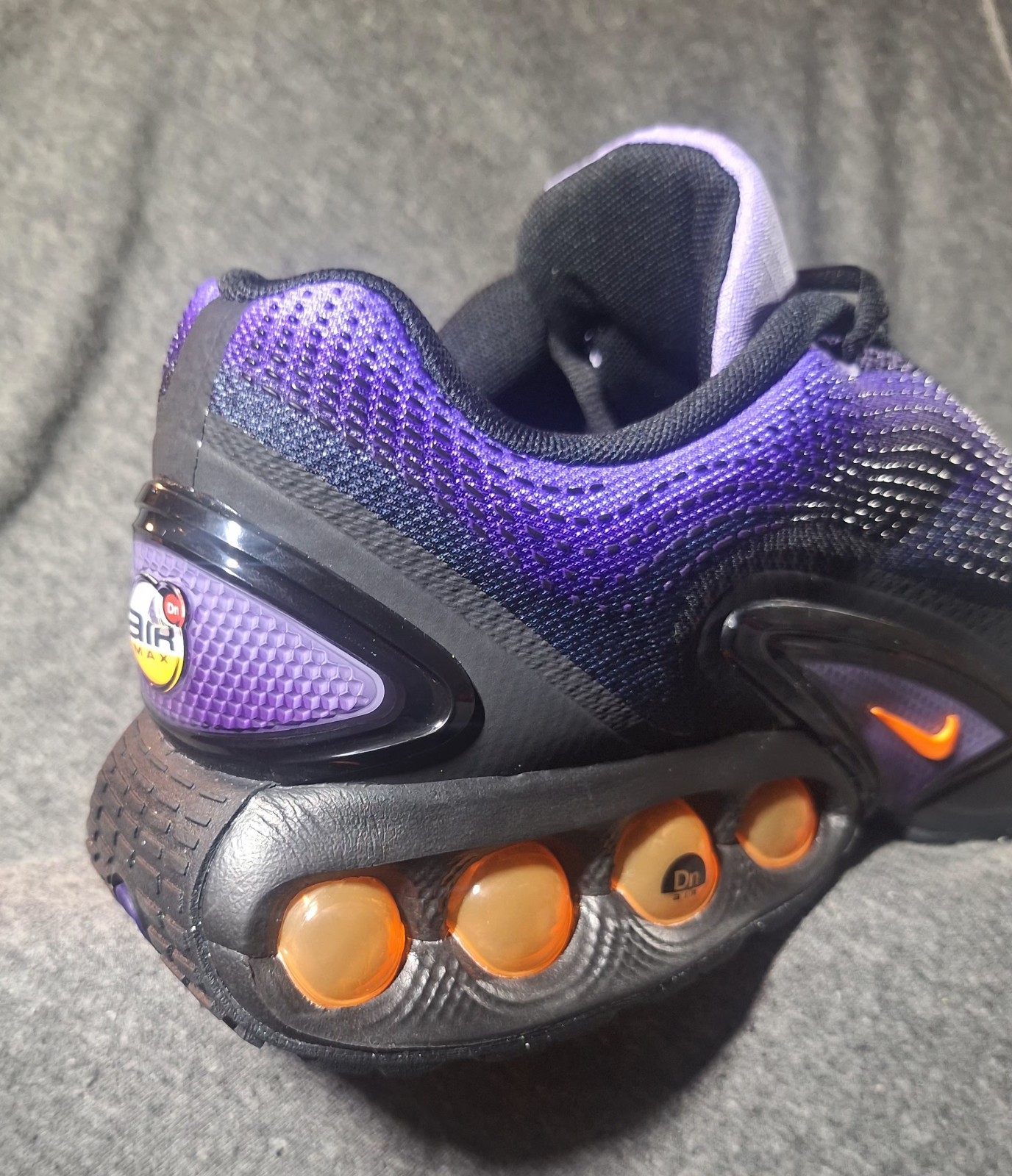 Nike Air Max Dn SE 'Medium Violet' ~ Black Violet Orange HF5531-500 Men's: 10.5 thumbnail 3