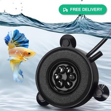 DaToo Aquarium LED Air Bubble Stone Disk 2 Inch with 6 Dazzle Color LEDs...