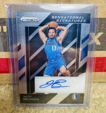 2018-19 Panini Prizm - Sensational Signatures Jalen Brunson #SS-JBR (RC)