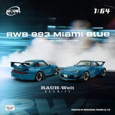 Modelmodel 1/64 RWB 993 Miami Blue