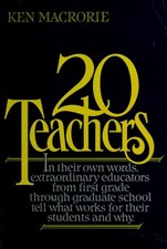 Twenty Teachers Hardcover Ken Macrorie