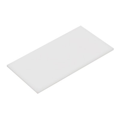 HDPE High Density Polyethylene Board Plastic Sheet Craft 1/8x8x16 Inch