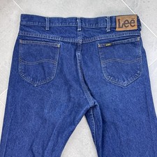 Vintage Lee Riders 200-0189 Jeans Mens 38x34 USA Union Made 90s Denim