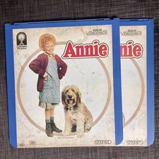 John Huston s 1982 Musical Annie Volume Parts 1 and 2 CED VideoDisc