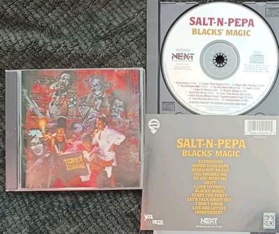 Salt-N-Pepa - Blacks' Magic CD 1990 Hip-Hop Next Plateau Records 13 songs