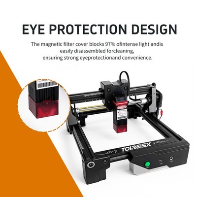 TOIREISX CNC Laser Cutter and Engraver Machine Lazer Cutter for Home & Crafting
