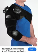 Ice Therapy Single Shoulder Compression Wrap 20 Pack