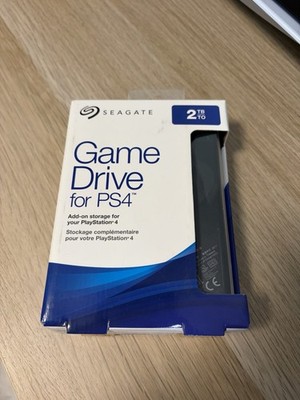Seagate Game Drive PS4 2TB mit OVP / Externe Festplatte STGD2000400 USB 3.0