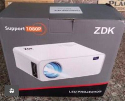 ZDK 1080P WiFi Bluetooth Projector   Native Full HD, 16,000 Lumens (LED