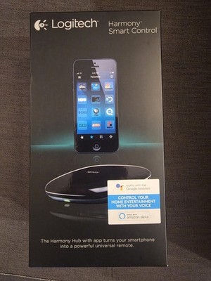 Logitech Harmony Smart Control Hub With Remote, Very Good Condition, Boxed