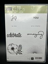 Amazing You stamp Set From Stampin up Celebrate Amazing you Floral
