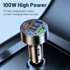 Multi Port Car Charger PD For QC3 0 5 USB Ports Fast Charging Adapter for Cars