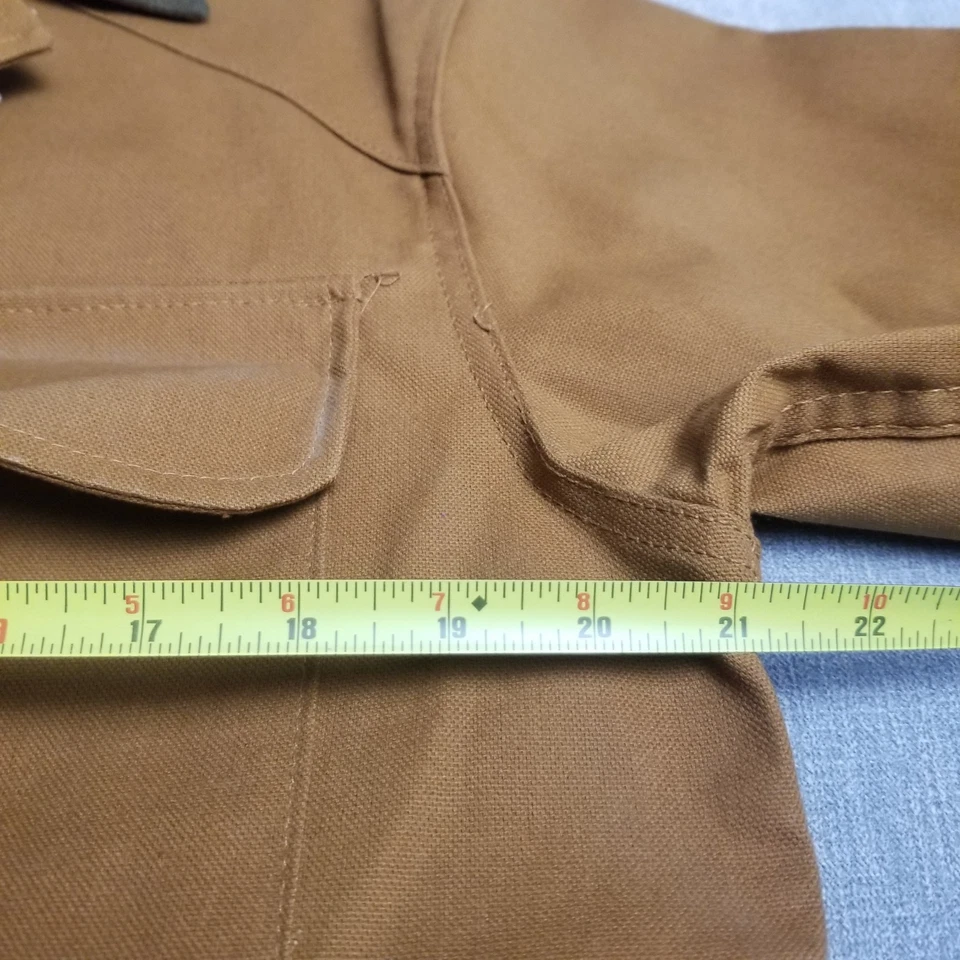Vtg NWT SAFTBAK Game Hunting Jacket Heavy Duty Duck Canvas Corduroy Collar Sz S - Image 3 of 4