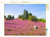 Calvendo Puzzle LüNeburg Heath | 1000 Pieces, Finished Size 25.2 × 18.9 In (64 ×