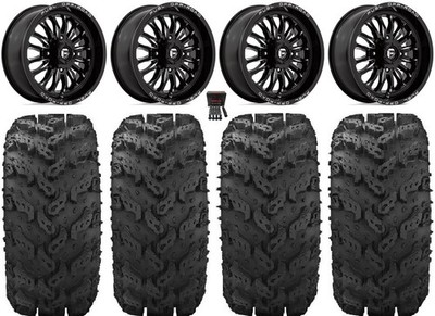 Fuel ARC 20'' Wheels Black 30'' Reptile Tires Can-Am Defender