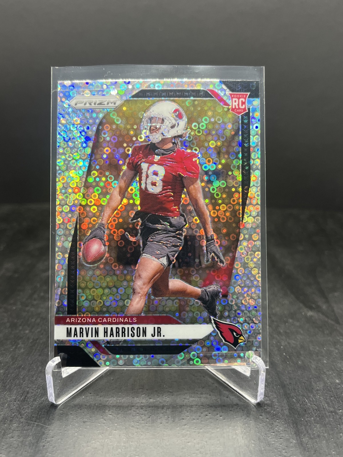 2024 Panini Prizm Football Marvin Harrison Jr. RC Rookie No Huddle #375
