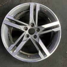 Audi Machined Charcoal A4 Quattro Allroad Oem Wheel 18x8 2017-2018 Factory 12021