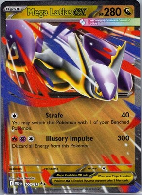 Pokemon TCG - Mega Evolutions Mega Latias Ex 100/132 