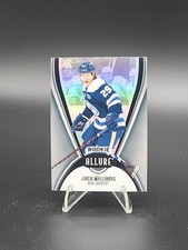 Jack Williams 2025-26 Upper Deck Allure Rookie Card Black Rainbow RC #104 !