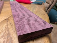Edelholz, Klangholz, Massivholz "Amaranth" "Purple Heart" 34 mm
