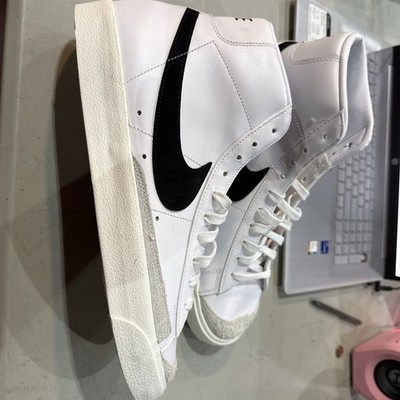 Nike Blazer Mid 77 Vintage White Black BQ6806-100 Men's New Size 13