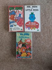 Mr Men And Little Miss VHS Video Tape Bundle Job Lot - 3 Tapes
