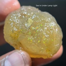 Multi Fire Opal Raw 170 Cts AAA Natural Ethiopian Opal Rough Welo Opal Gemstone