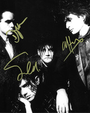 *  CAIFANES * signed 8x10 photo * SAUL, ALFONSO & DIEGO * COA *
