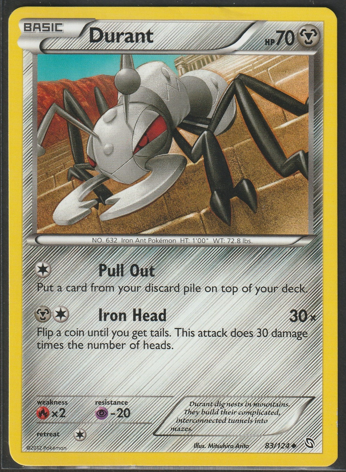 Durant | 83/124 | Pokemon Dragons Exalted | Common